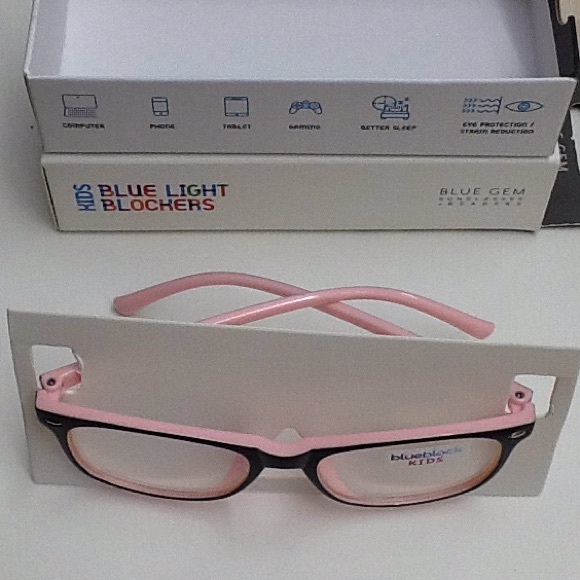 Blue gem kids blue light blockers - Picture 3 of 3